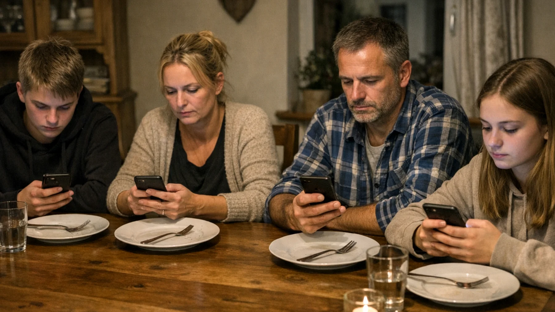 Die Eltern verbringen kaum bedeutungsvolle Zeit mit ihren jungen Erwachsenen. Trotz körperlicher Anwesenheit fehlt es an echten, tiefen Momenten des Austauschs und der Verbindung. Gemeinsame Aktivitäten beschränken sich auf funktionale Alltagsroutinen, ohne emotionalen Gehalt oder echtes gegenseitiges Interesse."