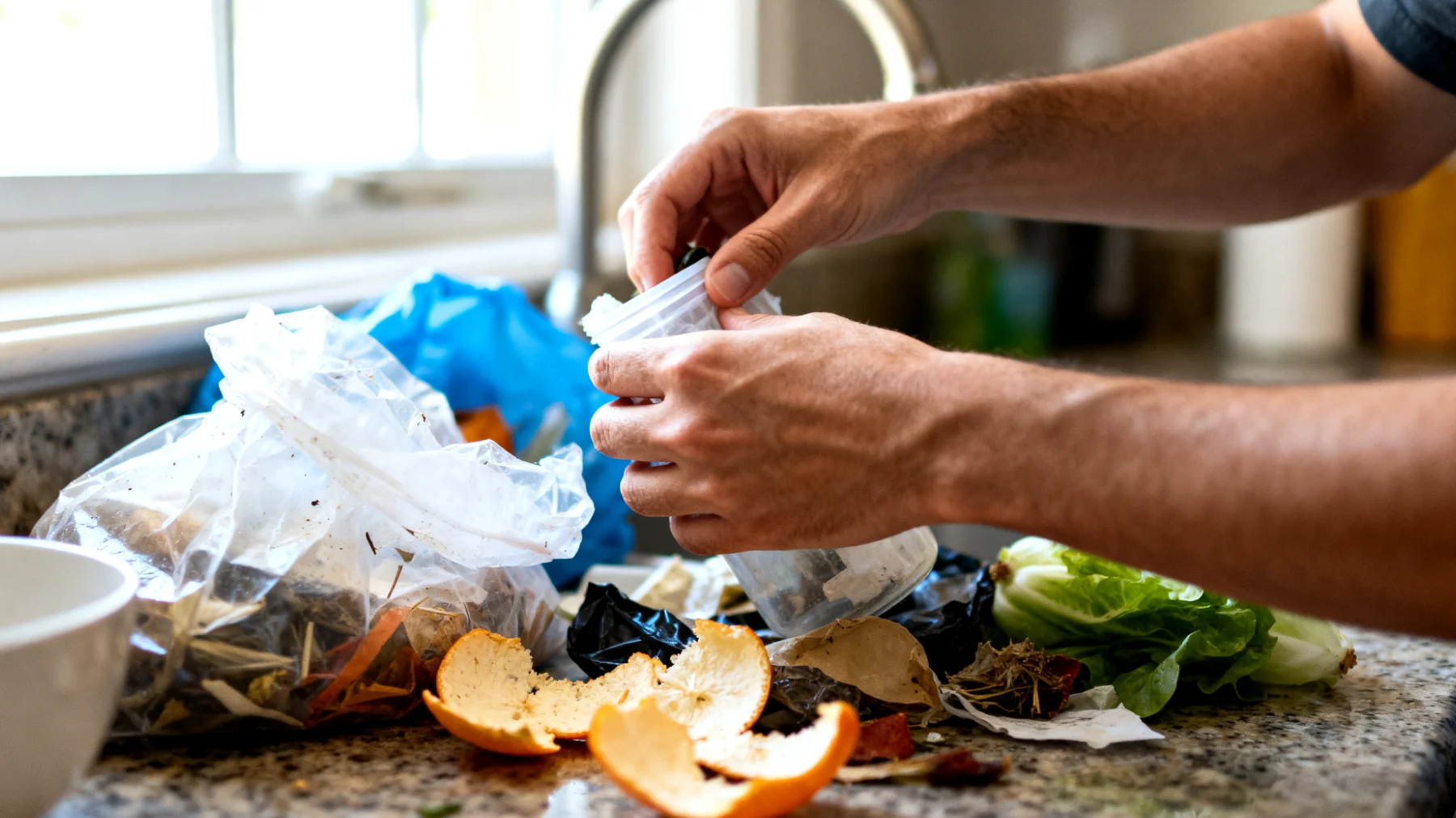 Mülltrennungsbehälter"