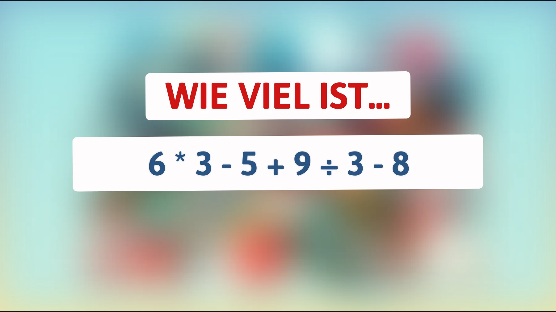 Nur 1% der Menschen lösen dieses Mathe-Rätsel: Bereit, dein Gehirn herauszufordern?"