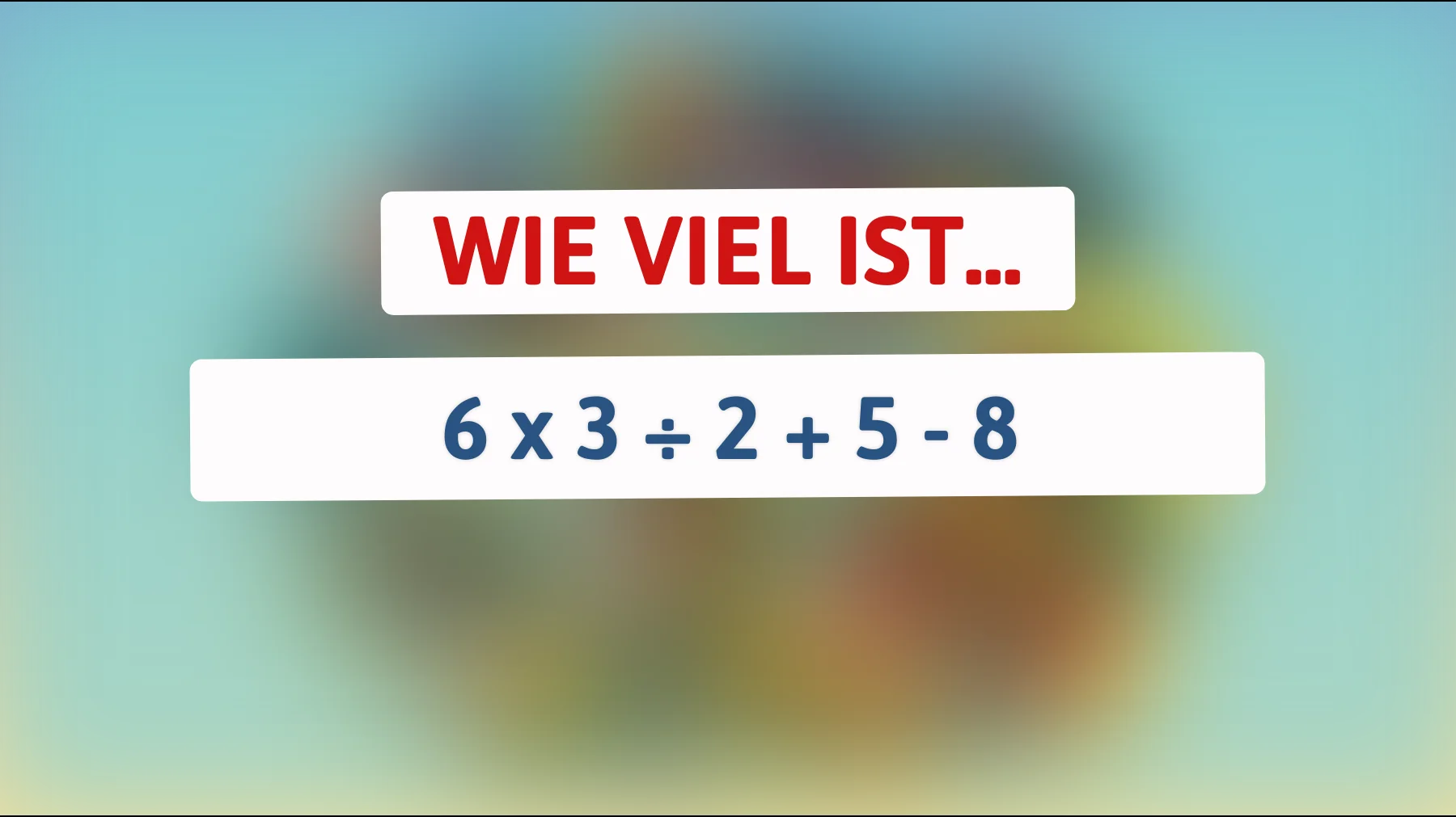 Nur für Mathematik-Genies: Kannst du diese knifflige Gleichung richtig lösen?"